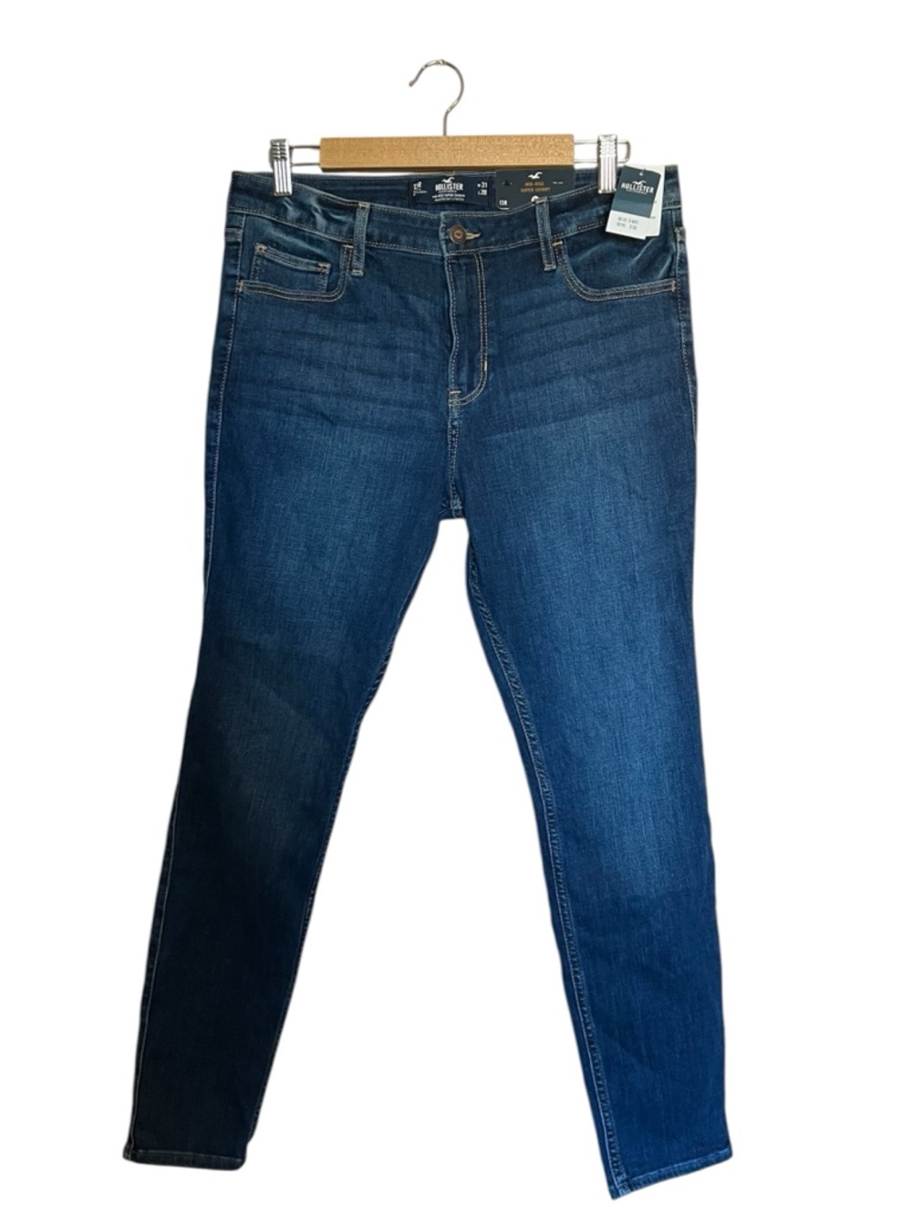 Hollister Mid-Rise Super Skinny  Jeans size 13R
